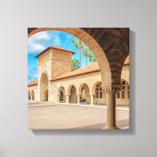 Stanford-structuur en boog canvas afdruk