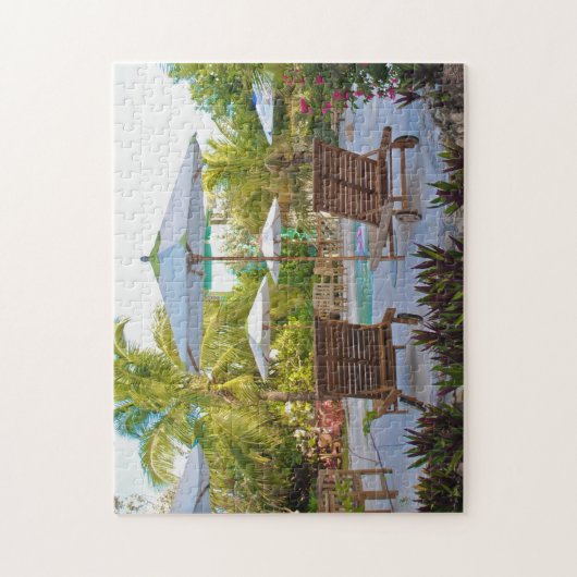 Staniel Cay Bahama's. Legpuzzel (Verticaal)