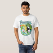 Staniel Cay reislogo T-shirt (Voorkant volledig)