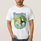 Staniel Cay reislogo T-shirt (Voorkant)