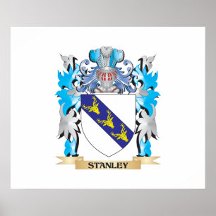 Stanley Coat of Arms - Family Crest Poster