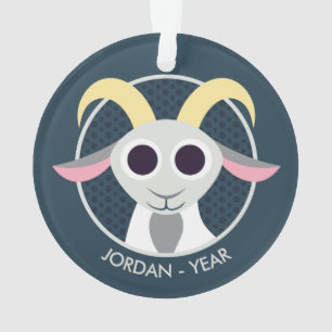 Stanley de Goat Ornament