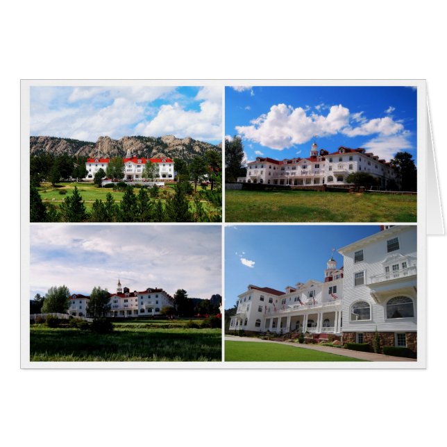 Stanley Hotel, Estes Park, Colorado Collage (Voorkant Horizontaal)