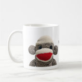 Stanley la tasse de singe de chaussette (Gauche)