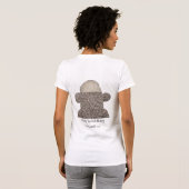 Stanley le T-shirt de singe de chaussette (Dos entier)