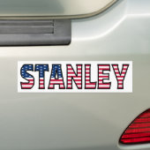 Stanley Name Vorname USA Aufkleber Sticker Auto (Op auto)
