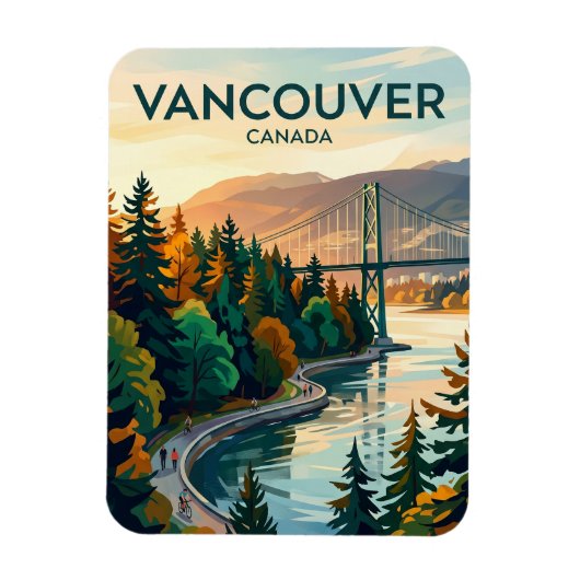 Stanley Park Canada Magneet (Verticaal)