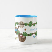 Stanley Sloth bleu tasse personnalisée (Centre)