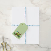Stanley Sloth green gift label Cadeaulabel (Met Touw)