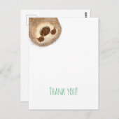 Stanley sloth merci carte postale (Devant / Derrière)