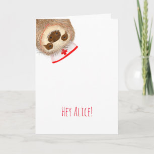 Stanley sloth op maat krijgt snel een kaart