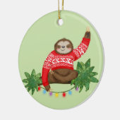 Stanley Sloth personnalisées ornement d'arbre de N (Gauche)