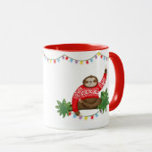 Stanley Sloth persoonlijke kerstmok Mok (Voorkant rechts)