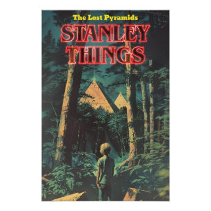 Stanley Things Verloren piramides Retro VHS Ho Foto Afdruk