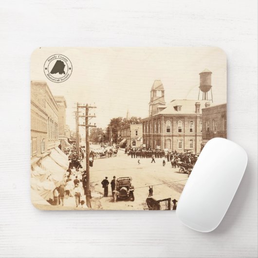 Stanly County Courthouse - Mousepad Muismat (Met muis)