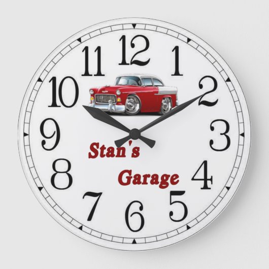 Stan's Garage Grote Klok (Voorkant)