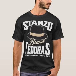 Stanzo Brand Fedoras Theyre Stanzos Theyre leuk 1 T-shirt