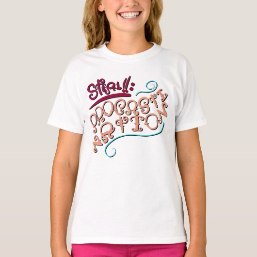 Stap 1: Uitstelgedrag T-shirt (Voorkant)