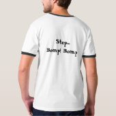 Stap...Bomp! T-shirt (Achterkant volledig)