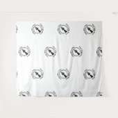 Stap en Herhaal Notaris Business Logo Event White Wandkleed (Voorkant (horizontaal))