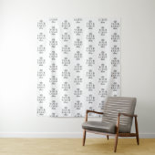Stap en herhaal Small Business Logo Achtergrond Wandkleed (In situ)