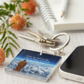 Stap in de natuur sleutelhanger (Voorkant Rechts)