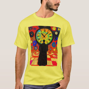 Stap in de wereld van de oneindige tijd loops t-shirt