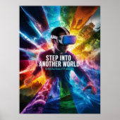 Stap in een andere wereld poster (Voorkant)