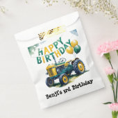 Stap in Gear Tractor 3rd Birthday Bash Bedankzakje (Gezegeld)