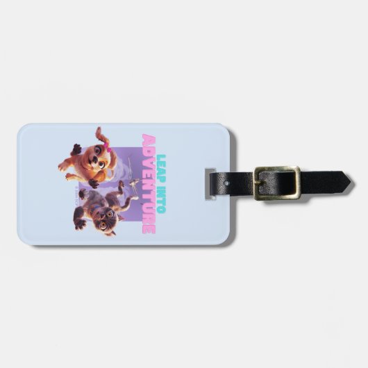 Stap in het avontuur bagagelabel (Voorkant horizontaal)