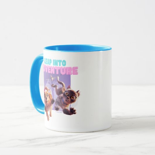 Stap in het avontuur mok (Voorkant links)