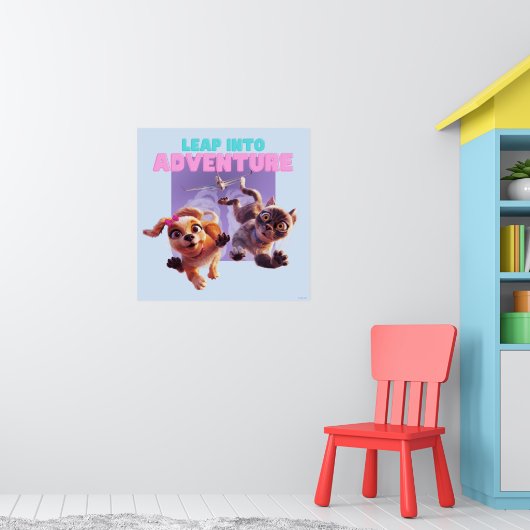 Stap in het avontuur poster (Kinderkamer 1)