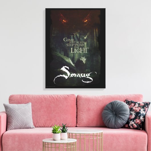 Stap in het licht canvas afdruk (Insitu (Woonkamer))