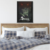 Stap in het licht canvas afdruk (Insitu (Slaapkamer))