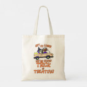 Stap in Loser Trick of Treating Fun Halloween Tote Bag (Achterkant)