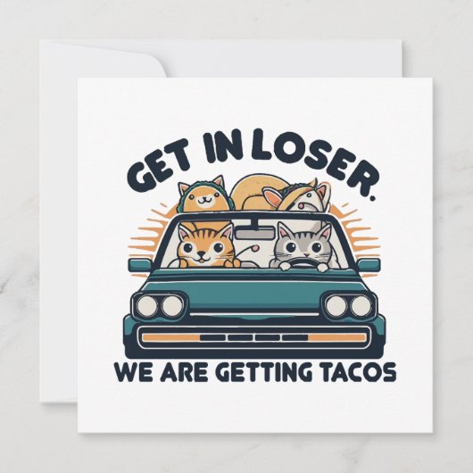 Stap in Loser, we krijgen taco's (Voorkant)
