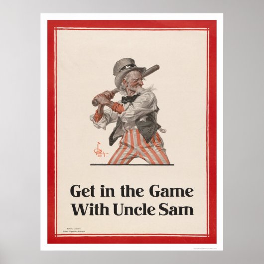 Stap in met oom Sam Poster (Voorkant)