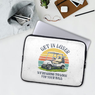 Stap in, Verliezer We gaan je Bal Zoeken Laptop Sleeve