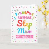 Stap-kaart Kaart (Gele Bloem)