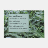 Stap met Calm Doormat Deurmat (Voorkant)