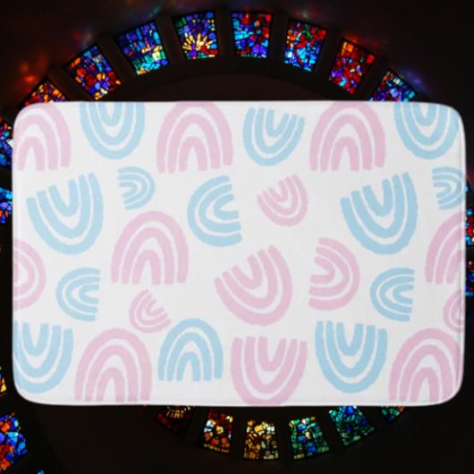 Stap met trots badmat