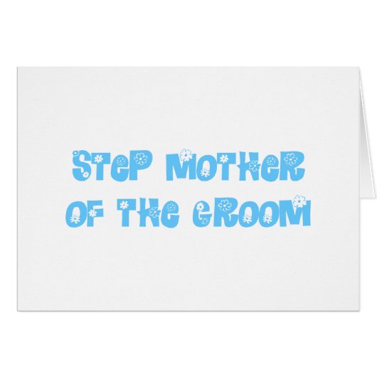 Stap Moeder van de Groom (Voorkant Horizontaal)