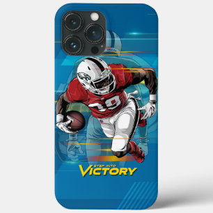 Stap naar de Overwinning American Football iPhone 13 Pro Max Hoesje