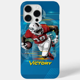 Stap naar de Overwinning American Football iPhone 15 Pro Max Hoesje