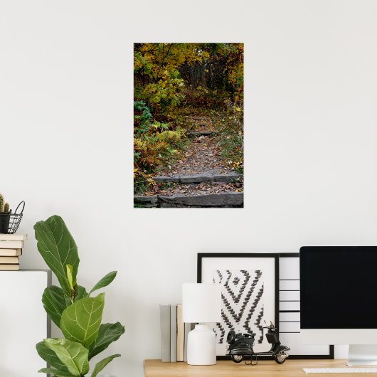 Stap naar het Appalachian Trail Poster (Thuiskantoor)