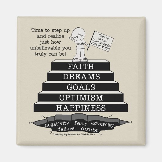 Stap omhoog magneet (Voorkant)