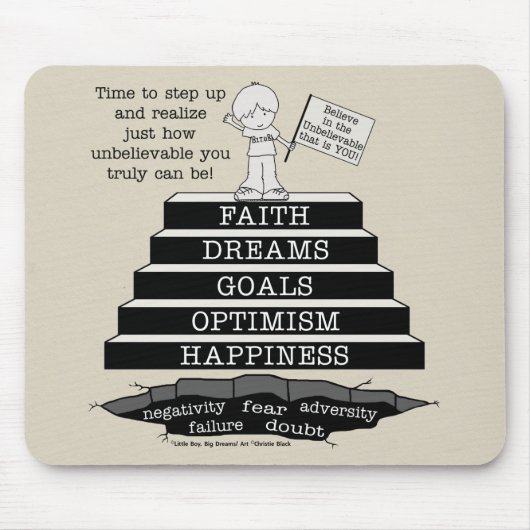 Stap omhoog muismat (Voorkant)