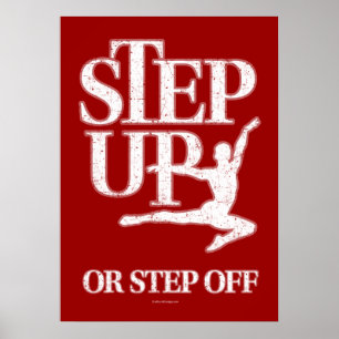 Stap omhoog of stap uit (Dance) Poster