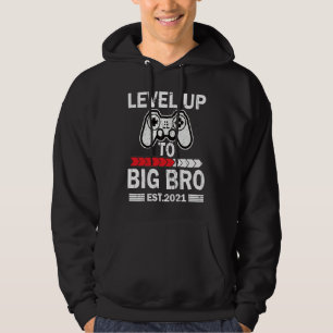 Stap op naar grote broer 2021 grote zus kleine bro hoodie