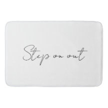 Stap op uit Bath Mat